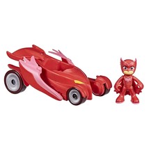 PJ Masks Owlette Deluxe Vehicle Preschool Toy, Owl Glider Car with Flapping Wing - £20.33 GBP