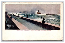Litghthouse and Duluth Canal Duluth Minnesota MN UNP Unused UDB Postcard... - £6.28 GBP