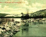 Winter on the Red Bank New Bethleham Pennsylvania PA 1909 DB Postcard HH... - £9.74 GBP
