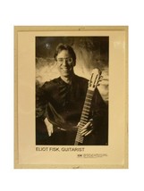 Eliot Fisk Press Kit Photo Guitarist - $26.70