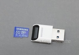 Samsung Pro Plus 512GB Micro Sdxc Memory Card With Usb 3.0 Reader MB-MD512SB/AM - £19.97 GBP
