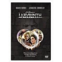 LABYRINTH 1986 DVD Movie 80s Adventure Family Fantasy Sci-Fi Davis Bowie Weird - £14.99 GBP