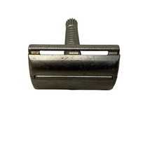 VTG Gillette One Piece Silver Tone Razor 1950s - $69.29