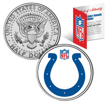 INDIANAPOLIS COLTS  NFL JFK Kennedy Half Dollar US Coin  *Officially Lic... - $231.12 MXN