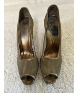 Bruno Magli Womens Sz 9.5  AA Heels Bronze Mesh - $564.50 MXN