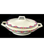 Schönwald Germany Lidded Casserole Dish Floral Vintage German Porcelain - $748.89 MXN