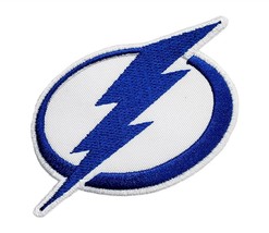NHL Logo NHL Hockey Tampa Bay Lightning Embroidered Iron On Patch Stanle... - $145.89 MXN