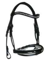 STG Crystal Browband English Horse Bridle/ Pack of 5 Peace for Bulk Sale - £295.21 GBP