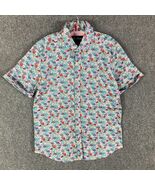 Robert Graham Hawaiian Shirt Men&#39;s XL Tailored Fit Button Up Short Sleev... - $913.72 MXN