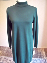 Agb Lady&#39;s Dress Medium Hunter Green Long Sleeve - £27.69 GBP
