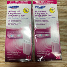 Equate Advanced Early Pregnancy Test 5 Day Sooner 4 ct - $19.79