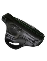 Fits Springfield XD 45 5”BBL Leather Belt Holster With Thumb Break. Right Hand. image 2