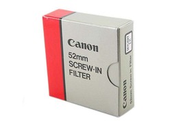 Canon 52mm Skylight 1x Original Lens Filter 52Ø 52 NOS Japan - $14.99