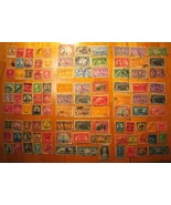 Lot of 1920 through 1929 United States stamps 104 in all - $72.80