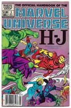 The Official Handbook Of The Marvel Universe #5 (1983) *Cover By Ed Hann... - €4,28 EUR