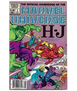 The Official Handbook Of The Marvel Universe #5 (1983) *Cover By Ed Hann... - $5.00