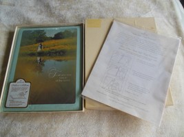 Vintage Hallmark Deluxe Keepsake Wedding Photo Album W/Keep-Safe Page Pr... - €36,43 EUR