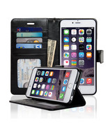 Navor iPhone 6s Plus / 6 Plus [5.5 Inch] Leather Wallet Case 6 Card Pockets - £9.83 GBP+