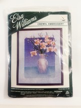 Elsa Williams Crewel Embroidery Kit Summer Orchid #00318 16x20 - $16.82
