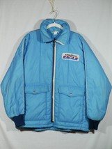 Vintage Goodyear Eagle Racing Baby Blue Full Zip Jacket Large - £70.78 GBP