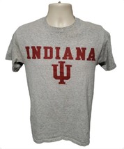 Indiana University Adult Small Gray TShirt - £11.68 GBP