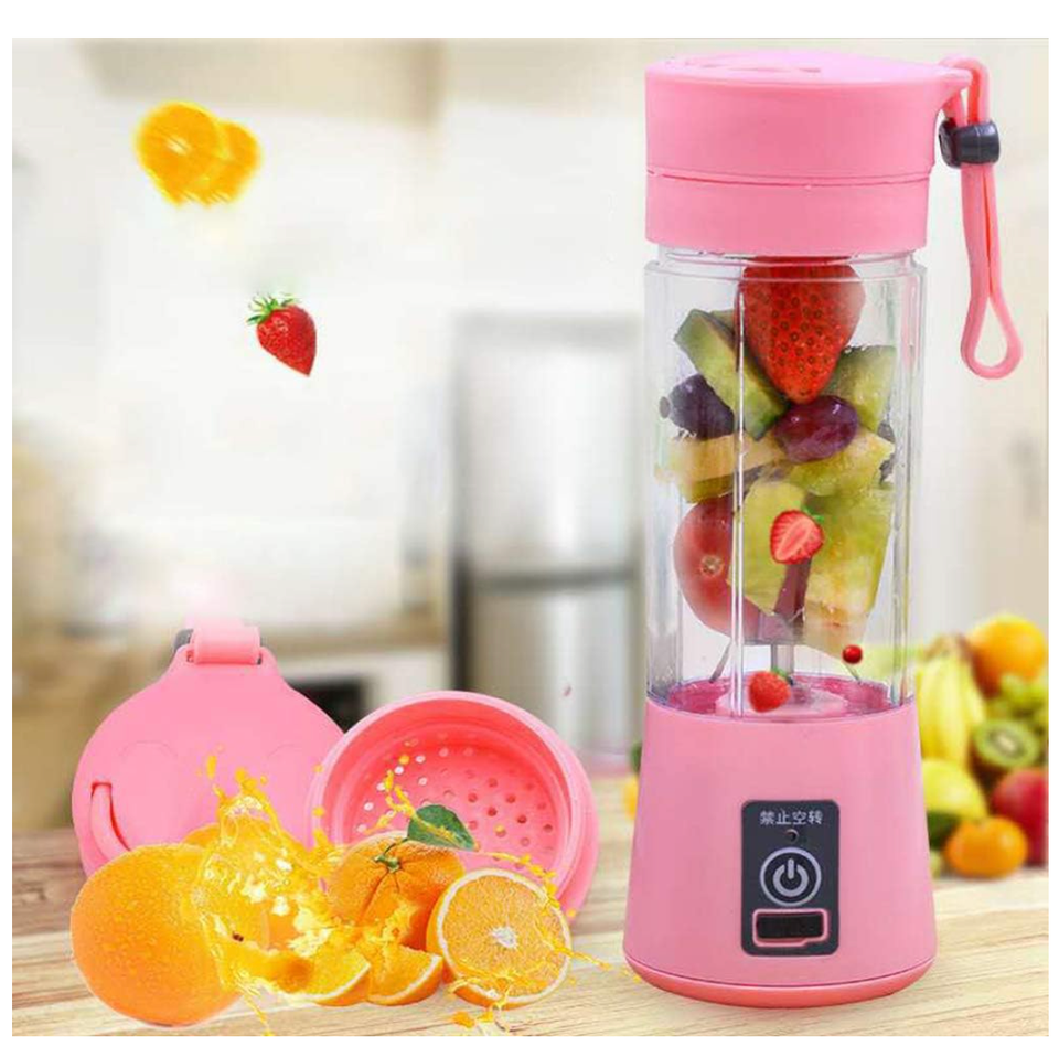 Portable Blender Smoothie Electric Blender USB Rechargeable Mini Juicer Cup - $6.80