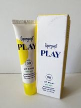 Supergoop! Play Lip Balm Spf 30 With Mint Boxed 15ml READ - £17.40 GBP