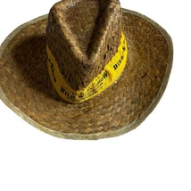 Disneyland Paris Buffalo Bill&#39;s Wild West Show Straw Cowboy Hat Yellow - £8.93 GBP