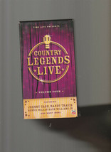 Country Legends Live Volume 4 (VHS) Johnny Cash Milsap Travis Hank Jr + ... - £15.76 GBP