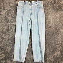 Vintage Levis Silvertab Jeans Mens 36x30 Light Wash Baggy 90s y2k Streetwear - £30.86 GBP