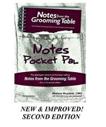 Pocket Pal Notes from the Grooming Table-Groomer how-to BOOK Second Edit... - $840.50 MXN