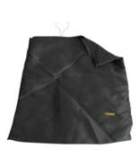Authentic Large  Black Fendi Dust Bag Storage Bag 22”x19.5” Italy 100% P... - $713.29 MXN