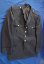 1984 4 BUTTON MENS JACKET COAT UNIFORM DRESS BLUE OFFICER USAF US AIR FO... - $71.27