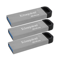 Kingston 64GB DataTraveler Kyson USB 3.2 Gen 1 200MBs Read Metal Flash Drive - £43.84 GBP