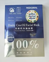 2 boxes - REDCORAL Fruity Natural Silk Beauty Facial Sheet Mask with Cro... - £70.82 GBP+