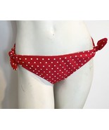 California Waves Red w White Bikini Bottom Size L, NWT - €8,18 EUR
