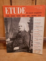 Etude: The Music Magazine, October 1954 Liszt Treasures in Washington Ed... - $15.88