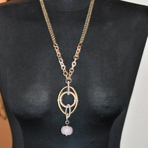 Lucky Brand Long Necklace with Pendant - $9.49