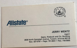 Vintage All State Business Card Ephemera Tucson Arizona You’re In Good H... - £3.15 GBP