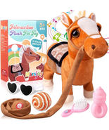 Interactive Walking Pony Toy Musical Singing Dancing Walk along Horse wi... - $753.23 MXN