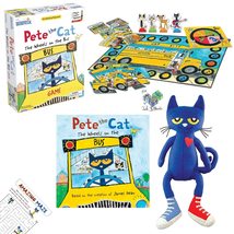 Pete The Cat The Wheels on The Bus Gift Set Includes Hardcover by James and Kimb - £47.81 GBP