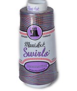 Maxi Lock Swirls Tie Dye Punch Serger Thread  53-M56 - $310.93 MXN