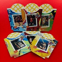 McDonald&#39;s NBA Nothing  But Net MVP&#39;s 1993/94 French Fry Holder Sleeve Set Of 6 - £15.34 GBP