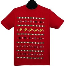 We Love Fine Marvel Deadpool Ugly Christmas Sweater Taco Design Men T-Sh... - £14.23 GBP