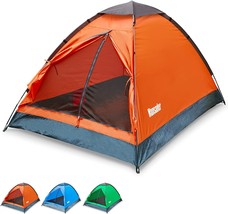 Mansader 2 Person Dome Tent For Outdoor Camping And Hiking, Waterproof - £32.44 GBP