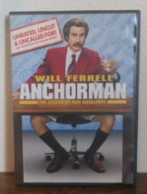 Anchorman: The Legend of Ron Burgundy (DVD, 2004) - Good Condition - £3.99 GBP