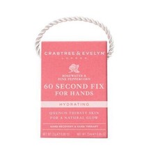 Crabtree &amp; Evelyn Hydrating Mini 60 Sec Fix For Hands, Rosewater Pink Peppercorn - £25.69 GBP