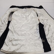 Calvin Klein RN#54163 Women's White/Black Full Zip Puffer Vest Pockets Chest 38" image 10
