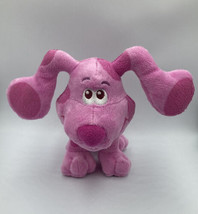 Blue&#39;s Clues &amp; You! Barking Magenta Pink Puppy Dog Plush Stuffed Animal 7&quot; - £7.59 GBP