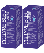 2 Bottles~ ORIGINAL Collyre Bleu Laiter Eye Drop - 10ml-New Packaging - $49.57